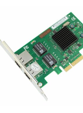 2 Port Gigabit Ethernet Network Adapter 1000M PCIe X4 NIC Ca