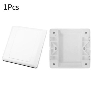 1pc Electric Wall Switch Socket Cover Panel ABS Outlet Plate