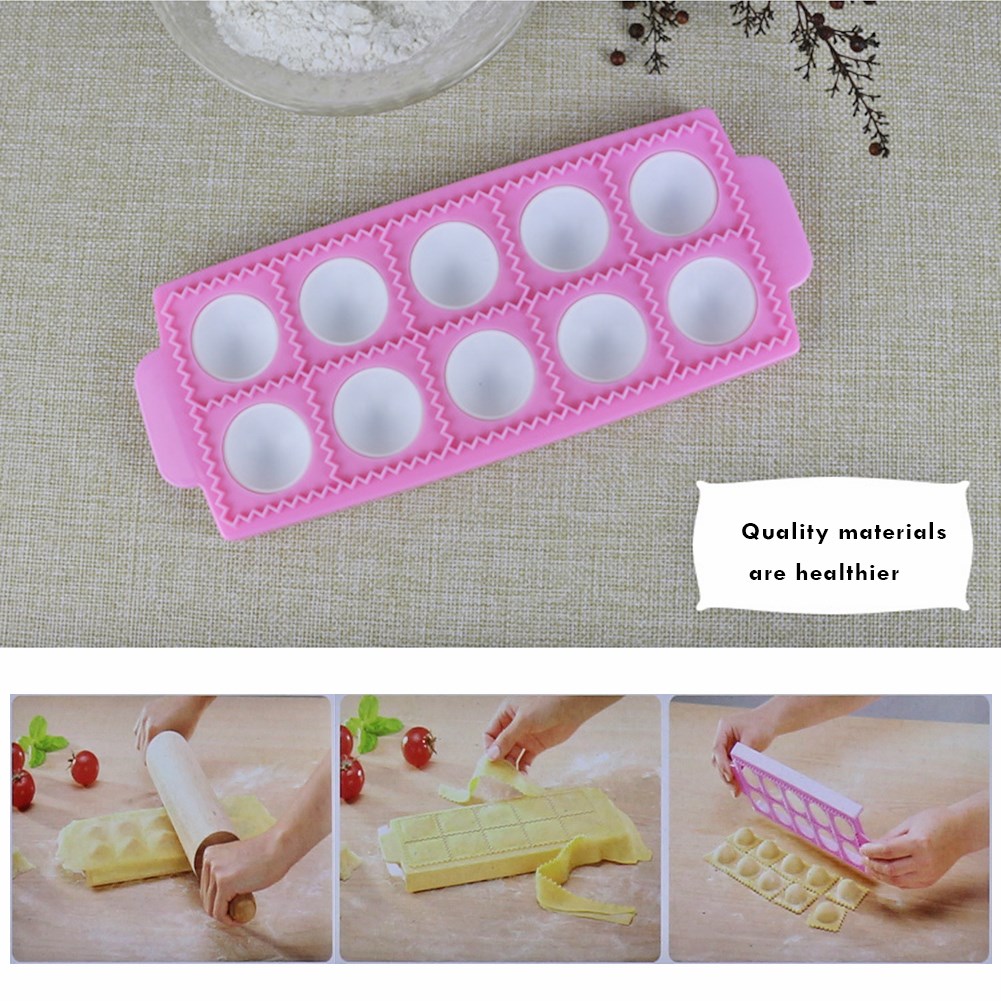 Chocolate Candy Ravioli Dumpling Mold DIY Baking Fondant Cak