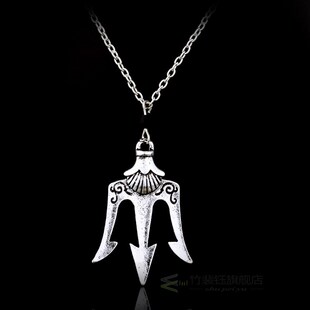 Percy Jackson Necklace sword/HALF Blood Flying Horse/Triden