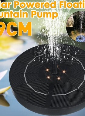 Mini Solar Power Water Fountain Pump Solar Fontein Bird Foun