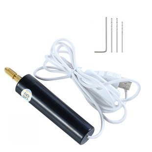 Powered Drill with Miniature Set Handheld USB Rotary