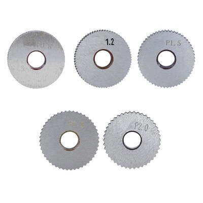 7XEA Traight Line 0.8mm-2.0mm Cutter Lathe Knurling Wheel Ge