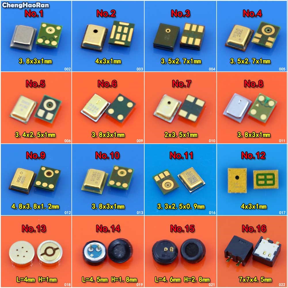 ChengHaoRan 5pcs Microphone Inner MIC Repair  iPhone 4 4S 5