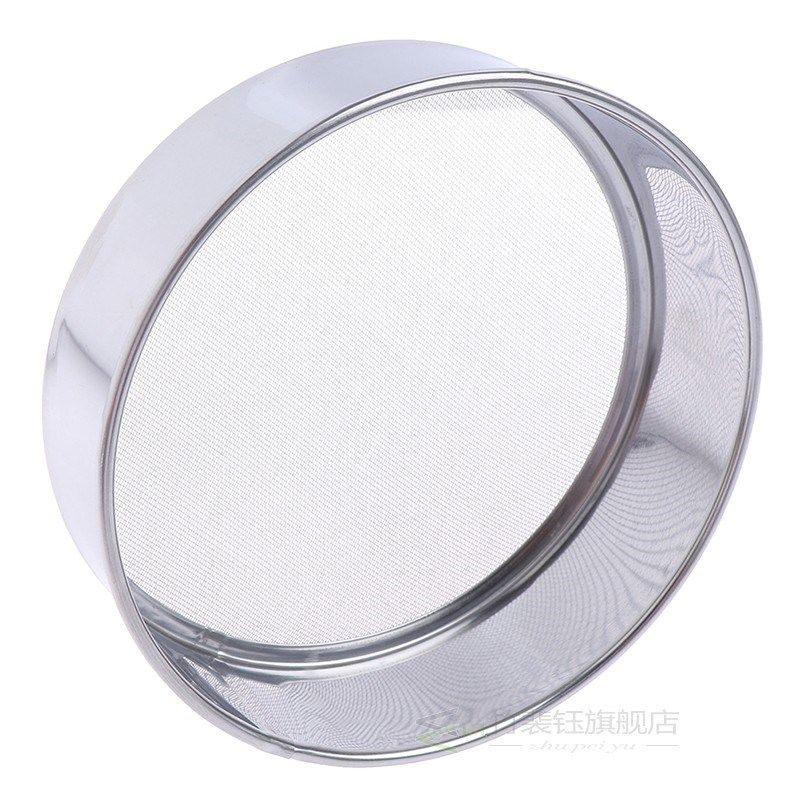 1pc Mesh Flour Sifting Sifter Sieve Strainer Cake Baking Hou - 实物图