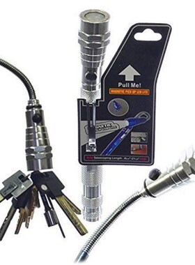 Flexible 3 torche LED télescopique magnétique de Pick Up T
