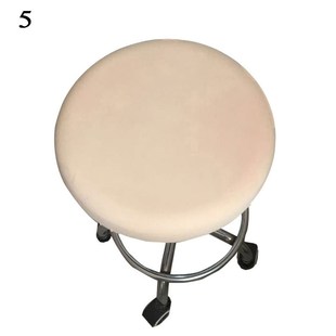 Round Chair Cover Spandex Bar Stool Cover Elastic Seat Cover