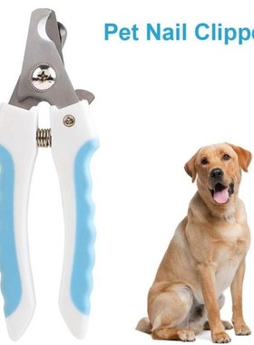 Professional Pet  Dog Nail Clipper Cutter With Sickle Sta