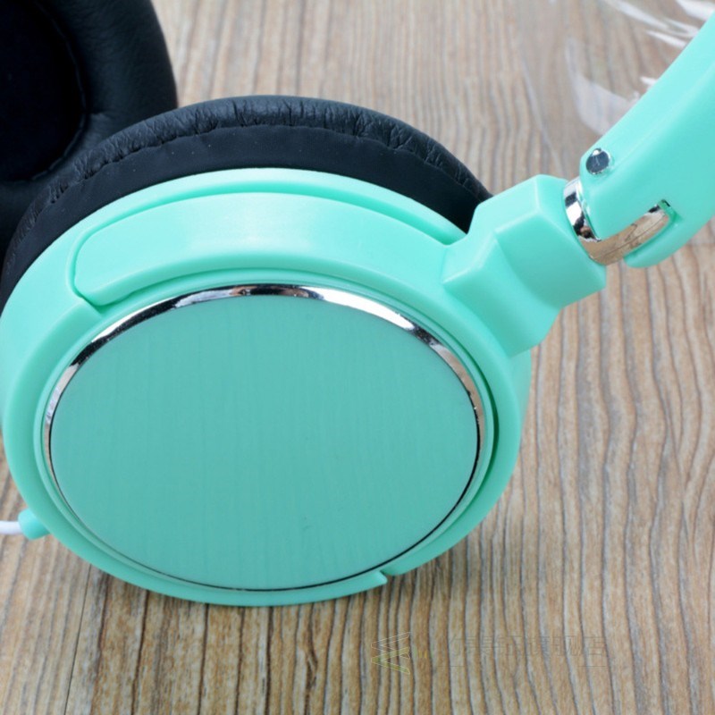 Airpods 3.5MM Wired Connector Wire Headphones On Ear Foldab