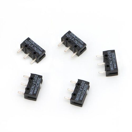 5Pcs 20M Micro Switch D2FC-F-7N 适用于 Mouse Replacement Sub