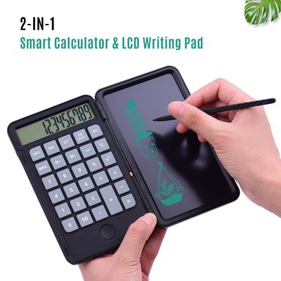 Portable Calculator & LCD Writing Tablet Digital Drawing Pad