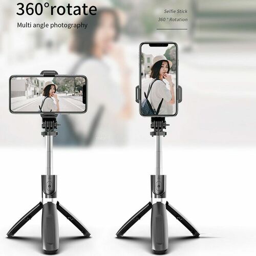 Extendable Wireless Selfie Stick Tripod L02 Phone Self Stick