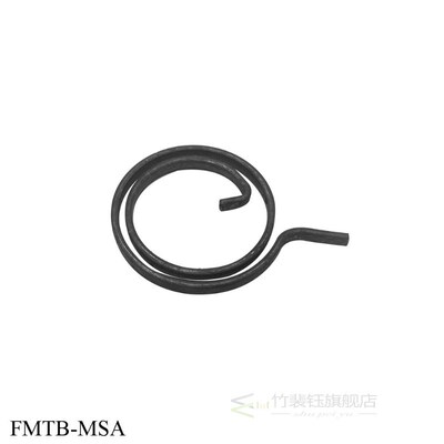 28mm Flat wire door lock handle spring coil for door-A