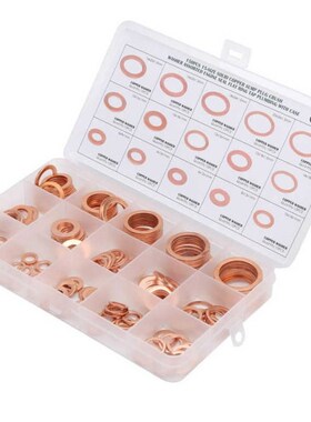 Red Copper Gasket Flat Sealing  Flat Sealing Red Copper Gask