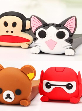 Home Decoration Cute Cartoon Monkey Bear Door Stopper Holder