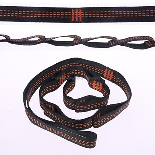 Adjustable Tree Hanging Hammock Straps Climbing Rope Aerial