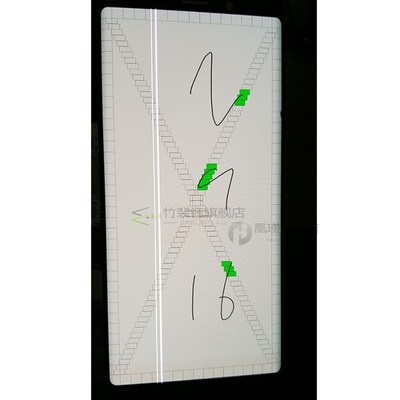 With Line  SAMSNG Galaxy Note 9 LCD Display N960D N960DS Tou