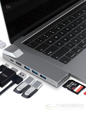 USB-C Hub Micro-SD TF Reader HDMI USB 3.0 Adapter for MacBoo