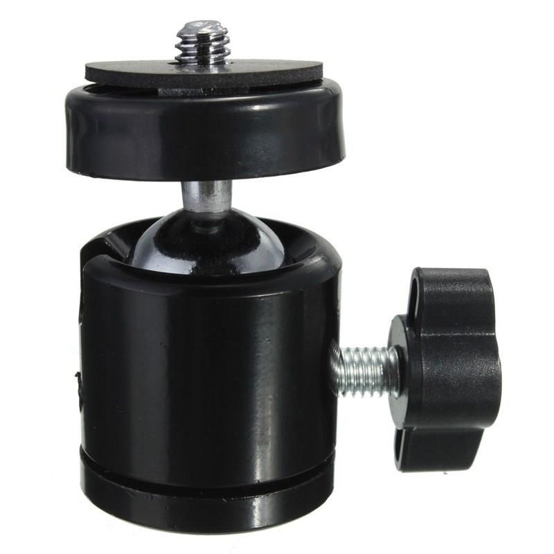 360 swivel mini ball head 1/4 screw for dslr camera tripod
