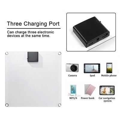 40W 18V Solar Panel Solar Cells Monocrystalline Silicon Sola