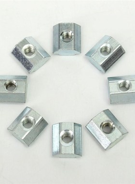 50Pcs Sliver M4 T Sliding Nut Block for 2020 Aluminum Profil