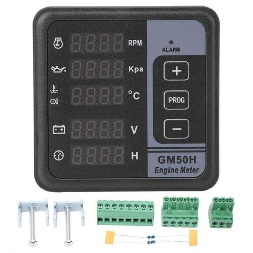 GM50H Engine Digital Multi-functional Meter Generator Panel