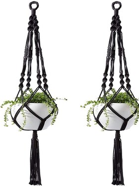 Plant-Linked Indoor And Outdoor Hanging Flowerpot Basket Cot