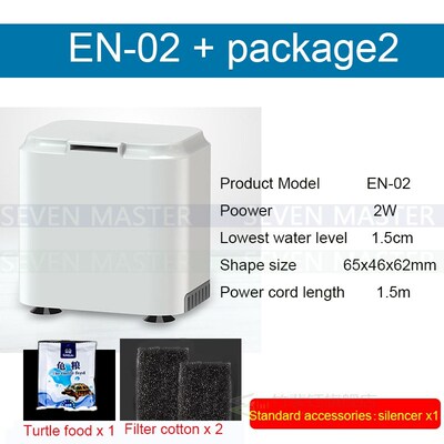 2W Aquarium Turtle low water filter pump , mini Fountain Wa