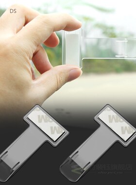 2pcs new car Parking Ticket Holder Clip Sticker For Peugeot