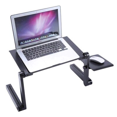 。LApTOp STAnD DeSk TABLe TrAy On BeD MOuSe HOLDer ADjuSTAB