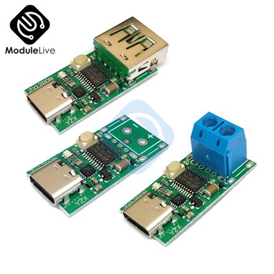 USB-C Type-C PD2.0 PD3.0 to DC Spoof Fast Charge Trigger Pol