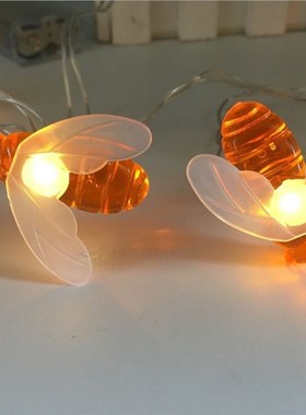 12M LED Bees Solar Lights  Garden Decoration Outdoor WaterPr