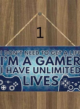 Keep Out Gamer at Play Enter at Own Risk Funny Novelty Bedro