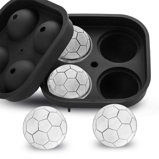Whiskey Ice Cube Maker football Mold Mould Brick Round Bar A图片