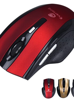 Malloom Mini 2.4G Wireless 2000DPI Optical Mouse Black Red G