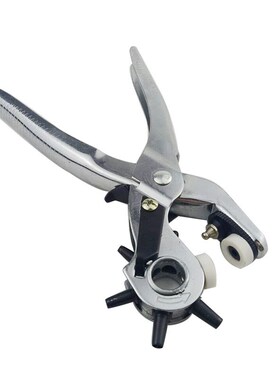 Rotopunch multi-function triad belt hole machine  punch tool