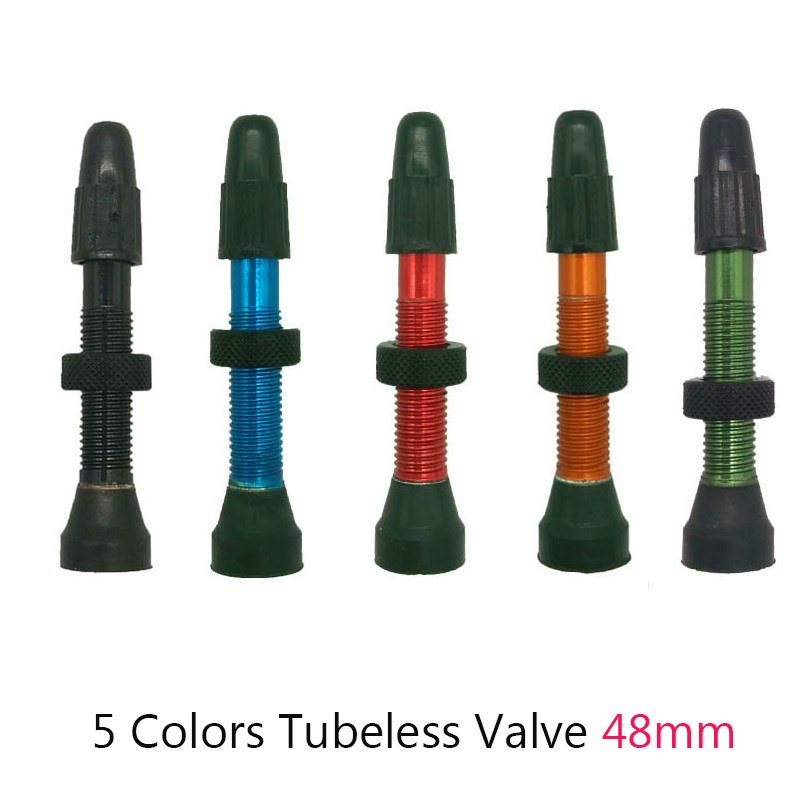 1 PCS 48mm Bicycle Tubeless Presta Valve for Road Bike MTB T