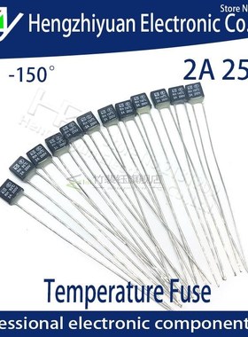 Black Square Fan Motor 2A 250V  Thermal fuse LED Fues 92 95