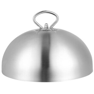 Stainless Steel Steak Cover Teppanyaki e Dish Lid Anti Oil S