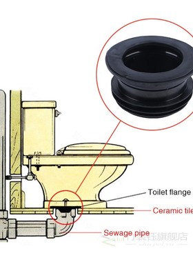 Anti Leakage Drain Pipe Sealing Ring Accessory Rubber Replac