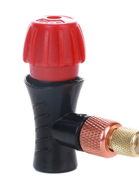 CO2 Bike Inflator Portable Presta Schrader Valve Head Compat