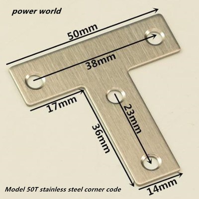 Stainless steel T L type Corner Brackets Window wood door co