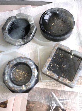 DIY Crystal Epoxy Resin Mold Round/Square/Rhombus/Polygon As