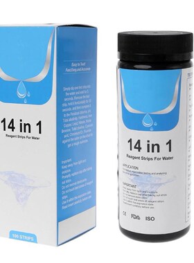 pgrade 14-in-1 Pool Drinking Water Test Strip 50/100PCS Tap