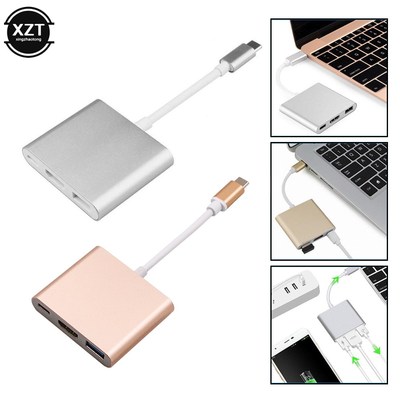 USB C HUB to HDMI Adapter For Macbook Pro/Air Thunderbolt 3