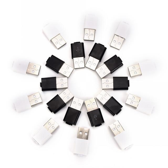 High Quality 10pcs/lot DIY USB Male Assembly Adapter Connect