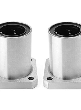 2Pcs LMEK30UU 30Mm Flange Bearing Europe Version 30X47X68Mm