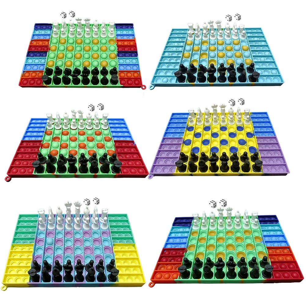 Intelligent Chess Push Bubble Decompression Press Chessboard