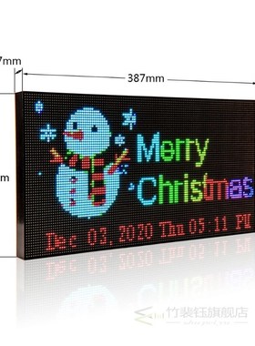 5V Led Open Sign Portable RGB Neon Display Board WiFi Progra