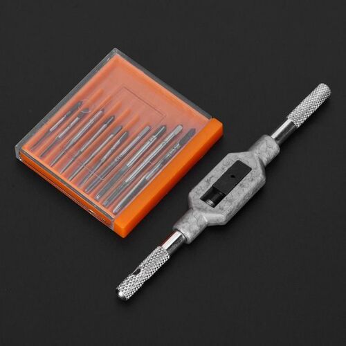 11PCs Mini Screw Tap Set Tapping Tool Screw Machine Accessor